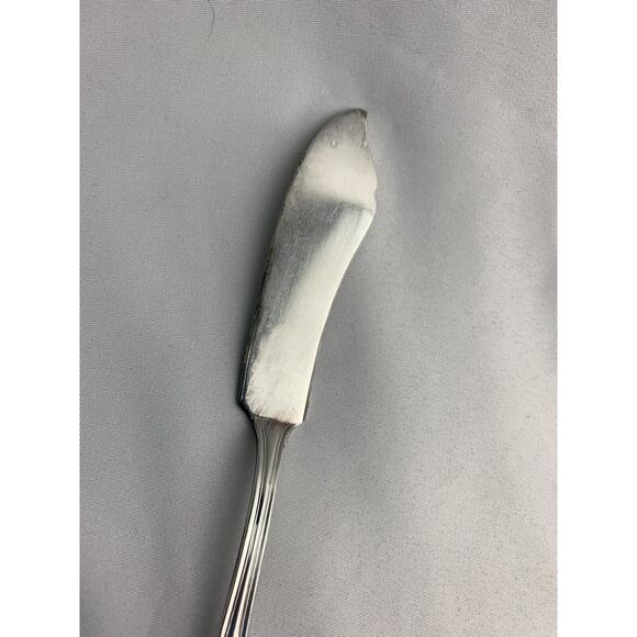 Vintage Oneida Community Par Plate Vernon-Ashley 7 1/4" Butter Knife Turned Hand - Picture 5 of 8